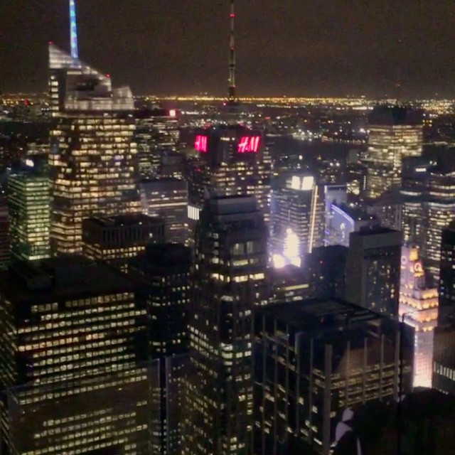 Climbed 70 stories all the way up and there's no f-ing bar?? Guess the view will have to do - from Instagram
