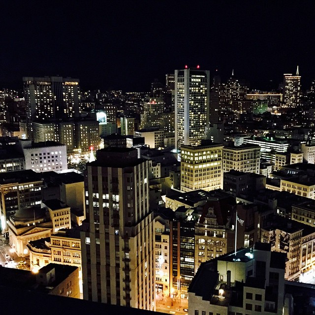 The city awaits...time to get this #NYE started! - from Instagram