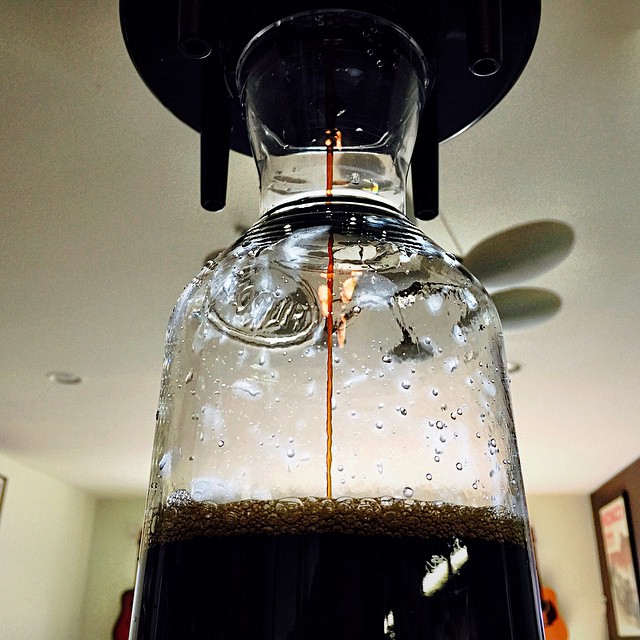 BIG dark chocolate notes with hints of caramel & jasmine. #filtron #homebrew #coldbrew @caffeluxxe #testarossa - from Instagram